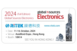 2024 Global Sources Electronics (Fall Edition), welcome to RITEK booth!