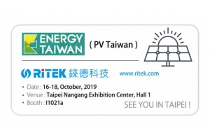 2019 Energy Taiwan (PV Taiwan), Welcome to visiting us.